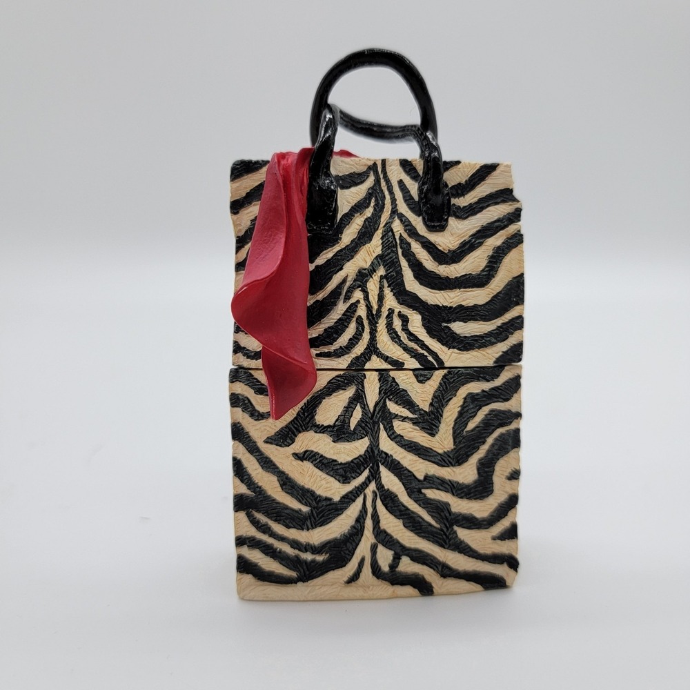 Just The Right Style Serengeti Box Bag Miniature By Raine 26406 Vtg No Box